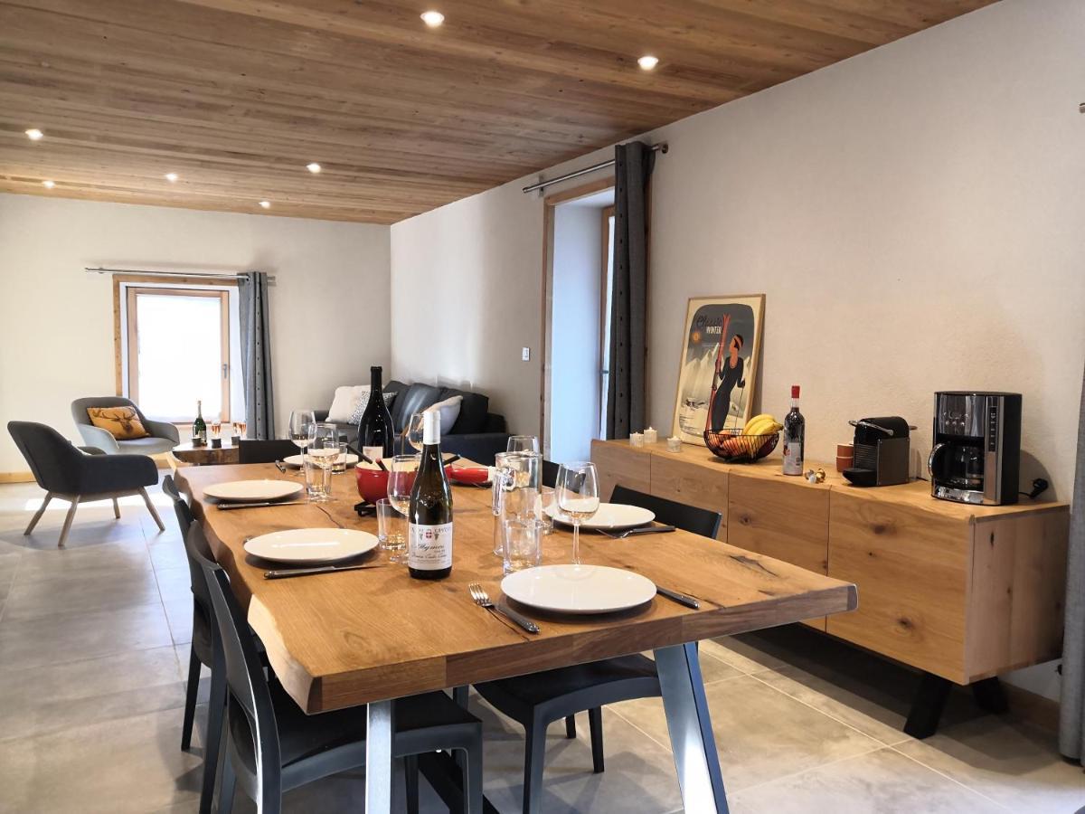 Chez Leon, Jacuzzi Et Sauna Des Le 1Er Septembre 2025 Samoens Exterior photo